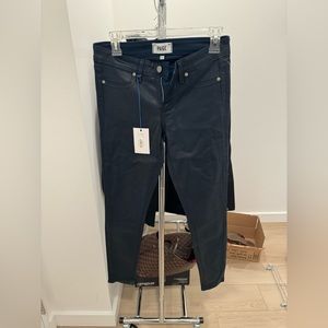 Paige VERDUGO Ankle Sailor Blue Coated NWT - Size 27